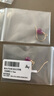 若華（RUOHUA）樂畔 刻面紅寶石耳環(huán)女黃18K金短款耳鉤生日禮物送女友禮物 【紅寶石】18K金耳環(huán)  4~5mm 曬單實(shí)拍圖