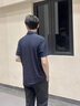 POLOWALK男式短袖POLO衫25夏季新品百搭休閑半袖上衣短T 藏青 L /175 曬單實(shí)拍圖