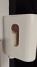 得力(deli)一次性杯子架取杯器紙杯掛壁式創(chuàng)意家用免打孔收納置物紙杯架雙筒 曬單實拍圖