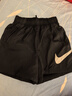 耐克（NIKE）女運動短褲 夏季 梭織超薄 跑步休閑 清爽舒適 DM6740-010 黑 M 曬單實拍圖