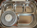 泰福高（TAFUCO）飯盒不銹鋼316L食品級(jí)保溫飯盒小學(xué)生上班族食堂打帶飯餐盒T5312 曬單實(shí)拍圖