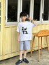 Champion【原紗涼感抗菌】冠軍男童短褲2025夏新款休閑運(yùn)動(dòng)五分褲兒童褲子 曬單實(shí)拍圖