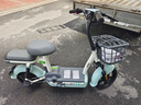 愛瑪電動自行車歡樂豆48V12Ah鉛酸電池續(xù)航40km新國標迷你踏板 源彩塔塔綠 曬單實拍圖