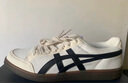 Onitsuka Tiger鬼塚虎板鞋情侶款低幫耐磨休閑鞋男ADVANTI 米色 44 曬單實(shí)拍圖