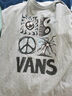 VANS范斯男女同款PEACE TEE短袖跑步休閑運(yùn)動(dòng)T恤 曬單實(shí)拍圖
