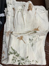 ROVO純棉孕婦夏季月子服睡衣產(chǎn)后哺乳100%純棉開衫套裝喂奶專用居家服 天使兔【帶胸墊】 M（適合于95-120斤） 曬單實拍圖