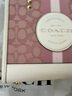 蔻馳（COACH）女包 DEMPSEY TOTE 女士時尚潮流單肩手提托特包送女生禮物 粉色拼色 曬單實拍圖