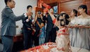 TMJD MISS接親游戲道具噴錢玩具槍鈔票槍噴鈔機(jī)結(jié)婚拍照游戲道具 槍+300喜鈔+電池3個(gè)+龍鳳喜筷6雙 曬單實(shí)拍圖