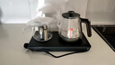 FUNORK全自動上水電熱水壺 茶臺燒水壺家用辦公一體機(jī)茶桌茶幾嵌入式茶具電茶爐套裝 RY-10鈦灰色保溫1L 曬單實(shí)拍圖