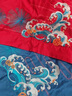 富安娜 婚慶六件套傳統(tǒng)中式大紅套件國(guó)風(fēng)龍鳳刺繡結(jié)婚床上用品 曬單實(shí)拍圖