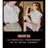 庫恩瑪維（KUHNMARVIN）極簡主義復(fù)古polo領(lǐng)無袖襯衫2025年夏新款百搭刺繡上衣K33699 米白色 S 曬單實(shí)拍圖