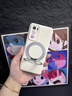 品托 適用華為p40液態(tài)硅膠手機(jī)殼p40pro新款旋轉(zhuǎn)磁吸支架保護(hù)套p30pro全包防摔男女簡(jiǎn)約純色高級(jí)軟殼 華為P40【古董白】+手機(jī)膜 臻品液態(tài)（磁吸指環(huán)支架） 曬單實(shí)拍圖