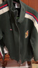 茵寶（Umbro）官方運動(dòng)針織外套秋冬季英倫復古時(shí)尚潮流百搭拉鏈立領(lǐng)夾克套裝 深墨綠 2XL 曬單實(shí)拍圖