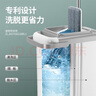 五月花平板拖把38CM雙板4布刮刮桶神器家用一拖凈免手洗拖地墩布2025 曬單實(shí)拍圖