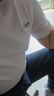 紅豆【涼感索羅那】短袖t恤男新款夏季休閑體恤打底衫棉半袖男士 曬單實(shí)拍圖