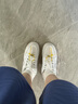 NIKE耐克AIR FORCE 1(GS)空軍一號(hào)大童鞋女鞋小白鞋DH2920-111 37.5 曬單實(shí)拍圖