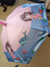 卡通兒童雨傘晴雨兩用傘小孩傘自動(dòng)傘安全兒童傘長(zhǎng)柄手動(dòng)開(kāi)合便攜 【美人魚(yú)】【8骨防水套款】 曬單實(shí)拍圖