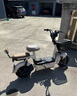 愛瑪電動自行車歡樂豆遙控啟動70km長續(xù)航版48V16plus鉛酸電池輕便小巧電動自行車 茶白 曬單實拍圖