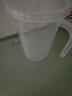 巴比客帶蓋刻度量杯500毫升*1食品級(jí)PP廚房烘焙水杯耐高溫牛奶刻度杯 曬單實(shí)拍圖