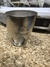 成事好物馮唐推薦我是貓半手工喵杯純鈦雙層水杯防燙隨行鈦水杯子 銀色 曬單實拍圖