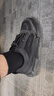 百麗網(wǎng)面透氣健步鞋男25新夏厚底休閑運動鞋A2025BM5 玄馳黑  41 曬單實拍圖