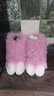 獸頭兒童7到12歲可愛(ài)獸裝全套周邊可diy 成品福瑞動(dòng)漫展cos服頭套 紫紅羊頭全套 曬單實(shí)拍圖