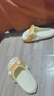 chikoku獅子鯊魚可愛卡通拖鞋女夏季居家厚底舒適軟底情侶居家涼拖男 曬單實拍圖