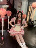 馨瑞緣（XINRUIYUAN）洛麗塔全套粉色花苞 lolita OP可愛(ài)日常輕lo公主連衣裙 L 曬單實(shí)拍圖