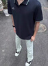 卡帕（Kappa）背靠背夏季新款男士運動polo衫男t恤短袖翻領(lǐng)半袖男款K0D32PD01D 曬單實拍圖