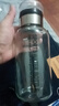 【送杯套】大容量加厚玻璃杯子便攜噸噸杯茶水分離帶杯套泡茶水杯 透明 1000ml噸噸桶 1只裝 曬單實拍圖