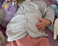 乖奇熊【雙面穿】男女寶寶純棉長袖開衫外套春秋季嬰幼兒上衣服外穿洋氣 曬單實拍圖