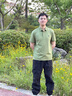 馬克華菲2025夏季新款休閑褲男士薄款冰絲束腳褲美式潮牌涼感哈倫褲子男 曬單實(shí)拍圖