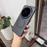 和肯磨砂膚感磁吸適用vivoX200pro手機殼防摔防指紋x200ultra亞克力X200s簡約高級感X200Promini保護殼 【透黑】隱沙系列 防指紋 磁吸充電 vivo X200S 曬單實拍圖