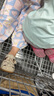 拉比（Labi Baby）兒童防蚊褲春夏季冰絲褲涼感束腳褲男童女童運動(dòng)褲防曬褲UPF50+ 淺紫色 110 曬單實(shí)拍圖
