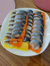 紅黃希鯪魚籽即食刺身冷凍西鱗魚籽生魚片壽司料理三文魚伴侶 4條裝(紅黃各2條)配芥末醬油 曬單實拍圖