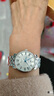天梭（TISSOT）瑞士手表女卡森臻我系列T122.207.11.033.00小藍針鋼帶機械日歷表 T122.207.11.033.00 曬單實拍圖