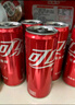 可口可樂(lè )可口可樂(lè )（Coca-Cola）碳酸汽水摩登罐飲料330ml*6罐 曬單實(shí)拍圖
