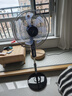 海爾（Haier）電風(fēng)扇家用落地扇立式大風(fēng)量搖頭電扇客廳宿舍節(jié)能辦公室柔風(fēng)輕音易拆洗七葉風(fēng)扇 HFS-J3511B 曬單實(shí)拍圖
