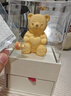 周大生腕美黃金吊墜女足金硬金心動(dòng)小熊掛墜溫感琺瑯生日禮物送女友 足金心動(dòng)小熊吊墜-【贈(zèng)銀鏈】 1.05g 曬單實(shí)拍圖