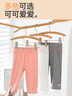 貝瑞加（Babyprints）女童打底褲夏季兒童七分褲子涼快優(yōu)可絲可外穿薄款透氣 白120 曬單實(shí)拍圖