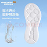 Skechers斯凱奇兒童運(yùn)動(dòng)鞋春夏男女童魔術(shù)貼休閑鞋中大童跑步鞋405315L 【四季款】男童-白色/WHT 32 曬單實(shí)拍圖