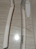 JCZS德國品牌德國修眉刀安全型男女士專用剃刮眉毛神器初學(xué)者工具套裝 白色短柄+白色長柄 曬單實(shí)拍圖