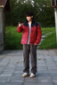 鴨鴨（YAYA）羽絨服女2025年冬季新款情侶短款立領小個子保暖面包服男外套HY 青光黑色 L 175/92A 曬單實拍圖