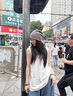 班尼路（Baleno）純棉無袖T恤女寬松吊帶背心女裝2025新款夏季寬肩帶遮副乳上衣服 曬單實(shí)拍圖