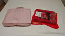 恒源祥家紡 結(jié)婚四件套紅色傳統(tǒng)刺繡婚慶套件1.8/2.0米床220*240cm  曬單實(shí)拍圖