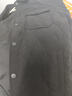 才子（TRIES）男士羽絨服經(jīng)典翻領(lǐng)短款輕盈保暖羽絨服外套春秋新款工裝口袋 黑色 2XL (180/96A) 曬單實(shí)拍圖