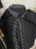 丹寶羅（DOUBL）丹寶羅新品摩登交誼舞練功服男士國標舞服高端拉丁舞服男襯衣短袖 小鏈條邊黑色襯衣短袖 2XL 曬單實拍圖