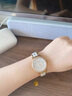 杜尊瑞士進(jìn)口機芯日歷手表小眾輕奢鑲鉆腕表女士全自動(dòng)機械表2025新款 白色 曬單實(shí)拍圖