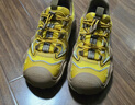 駱駝（CAMEL）丑萌2.0 山系版戶外休閑鞋女厚底登山鞋 L25S469009 黃/銀 38 曬單實(shí)拍圖