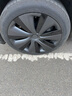 YZ適用特斯拉 Model Y輪轂蓋旋風19寸車輪圈保護罩改裝配件 ModelY19寸原廠全包輪轂蓋-啞黑 曬單實拍圖
